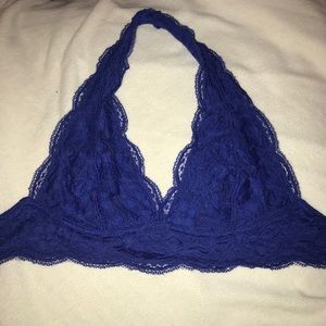 Urban outfitters blue lace bralette